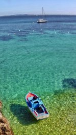 Isole Egadi Premuda in baia isole Egadi premuda