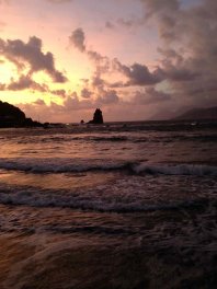 Isole Eolie: tramonto da Vulcano Tramonto da Vulcano