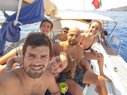 in barca su Premuda